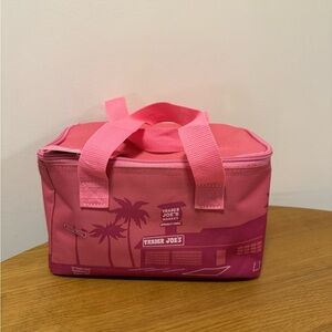 NWT Trader Joe's Pink Mini Insulated Lunch Bag